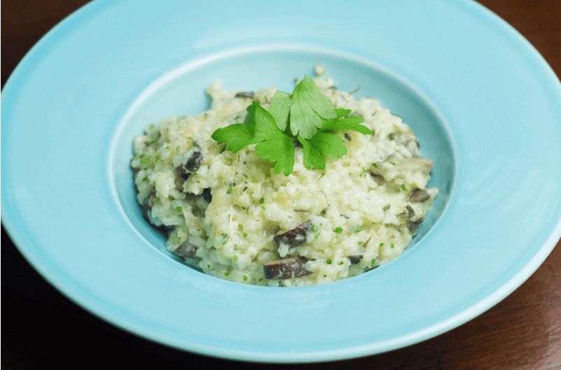 Risoto de Shitake e Shimeji