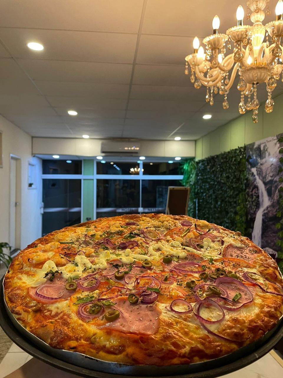Sabores de pizzas HN salgadas