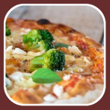 Pizze ou Calzone  Vegetarianas 