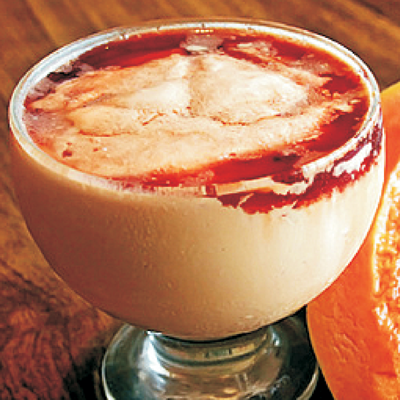 Creme de Mamão c/ Licôr de Cassís