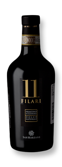 San Marzano Passito 11 Filari Primitivo Manduria Dolce  500 ML