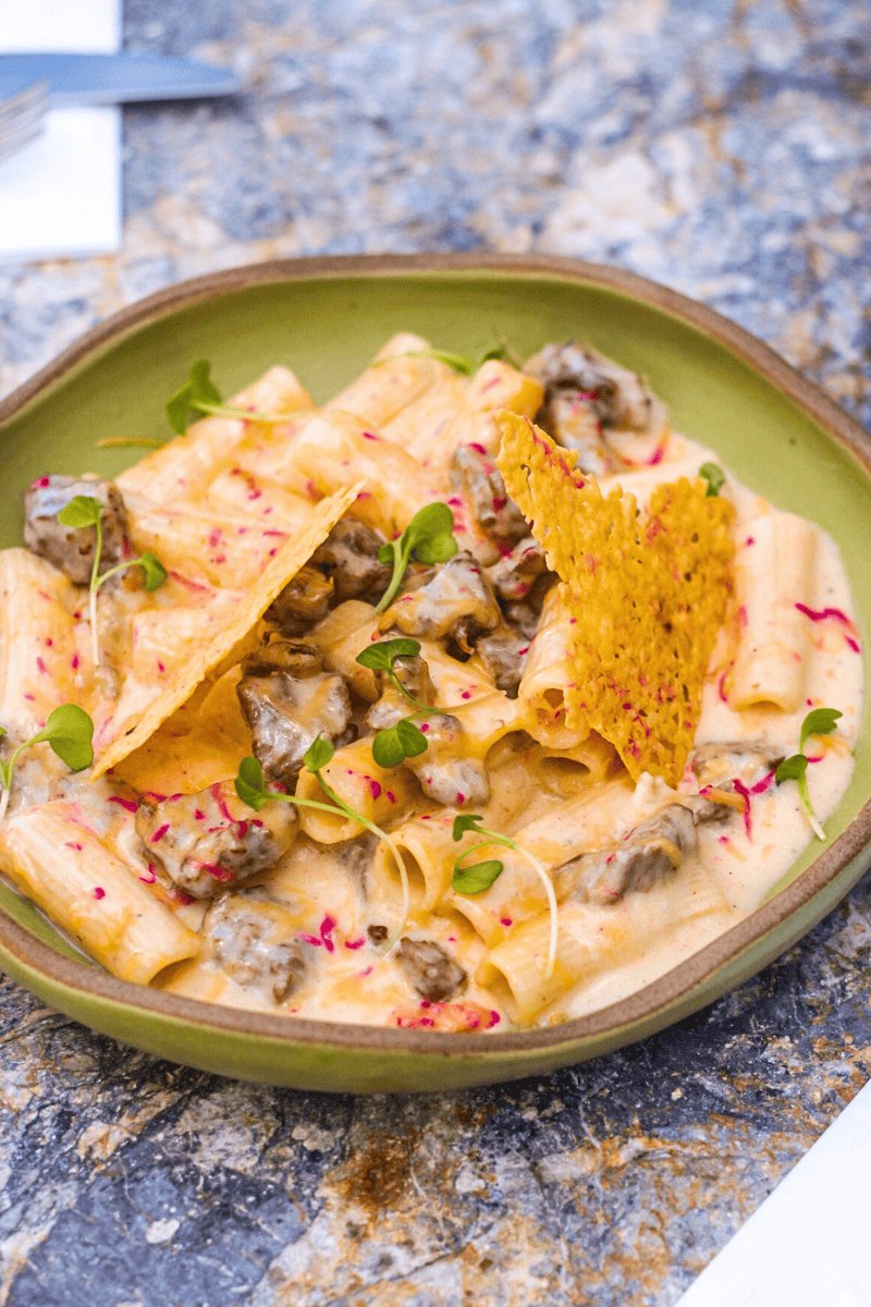 Rigatoni ao Mignon do Reino
