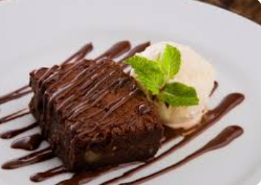 BROWNIE COM SORVETE 