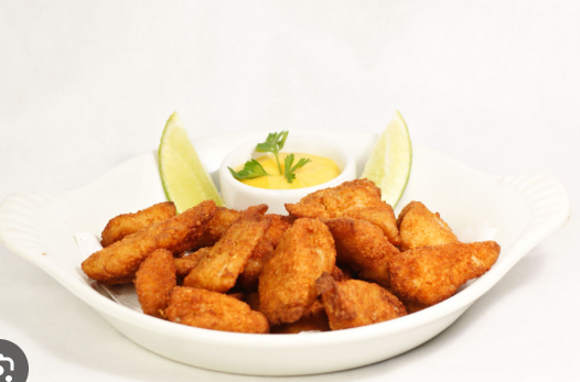 ISCAS DE PEIXE EMPANADO