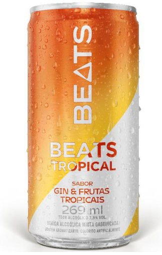 SKOL BEATS TROPICAL LATA 269ML 