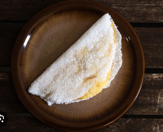 TAPIOCA FRANGO COM REQUEIJÃO 